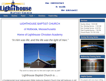 Tablet Screenshot of lighthousebaptistchurch7.com